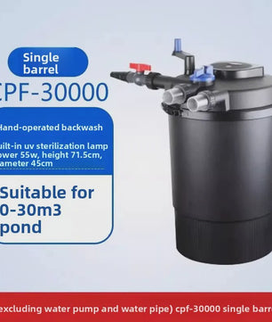 SUNSUN CPA Visvijver Filter Systeem met UV-lamp - Krachtige Watercirculatie voor Koi Vijvers
