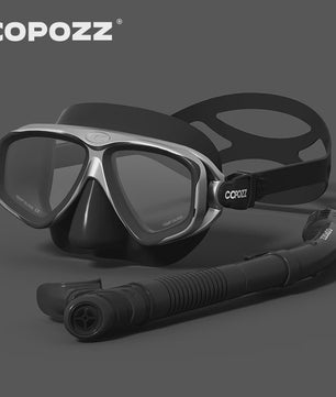 COPOZZ 2025 Duikmasker Set met Snorkel - Anti-Condens, Verstelbaar, Volwassenen
