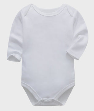 Katoenen Newborn Pyjama met Voetjes en Ritssluiting - Romper voor Jongens en Meisjes (0-12 Maanden)