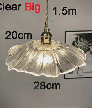 Moderne Glas Glasmozaïek Bloem Hanglamp - Sfeervolle Verlichting voor Woonkamer & Slaapkamer