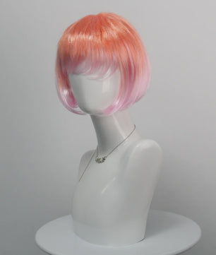 Stijlvolle Gradient Bob Pruik met Pony - Synthetisch Haar voor Cosplay & Feest