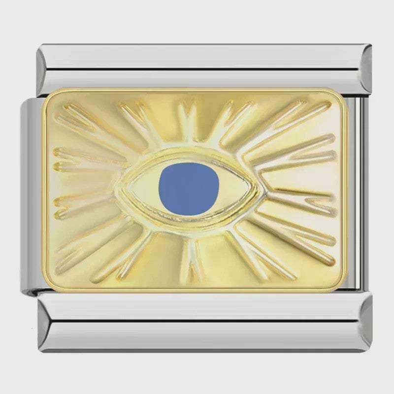 Hapiship 2024 Bedel voor Italiaanse Armband - Oog, Maan, Ster, Vis, Spider, Queen, Poker