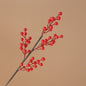 Decoratieve Takken met Rode Bessen en Gouden Bladeren - Chinees Nieuwjaar & Lente Decoratie