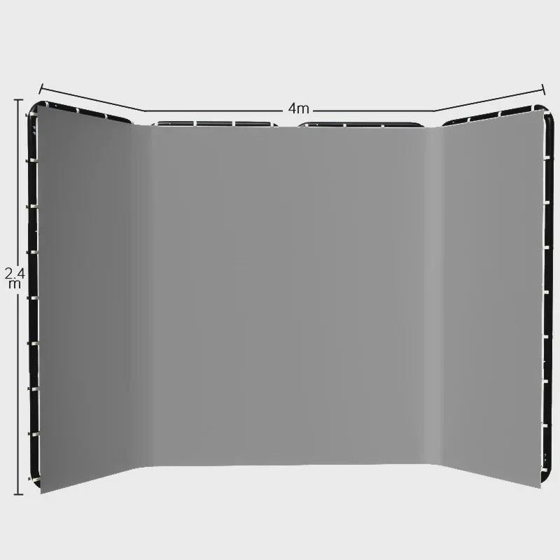 Professionele Fotostudio Softbox Verlichtingskit met Achtergrondframe en Backdrops