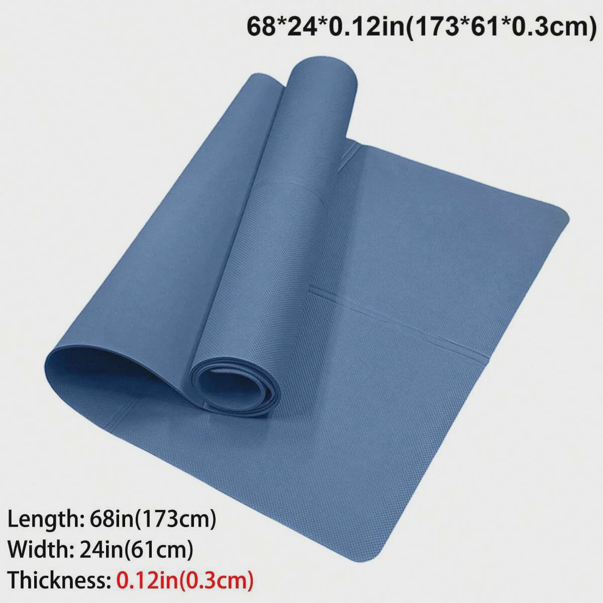 Opvouwbare Yogamat van EVA - Eco-vriendelijk, Draagbaar & Antislip voor Yoga, Pilates & Fitness - Diverse Diktes (3/4/6mm)
