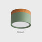 Nordic Hout LED Plafondspot - Dimbare Modern Design Verlichting