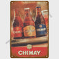 Retro Metalen Bierbord - Vintage Wanddecoratie voor Pub, Bar & Café