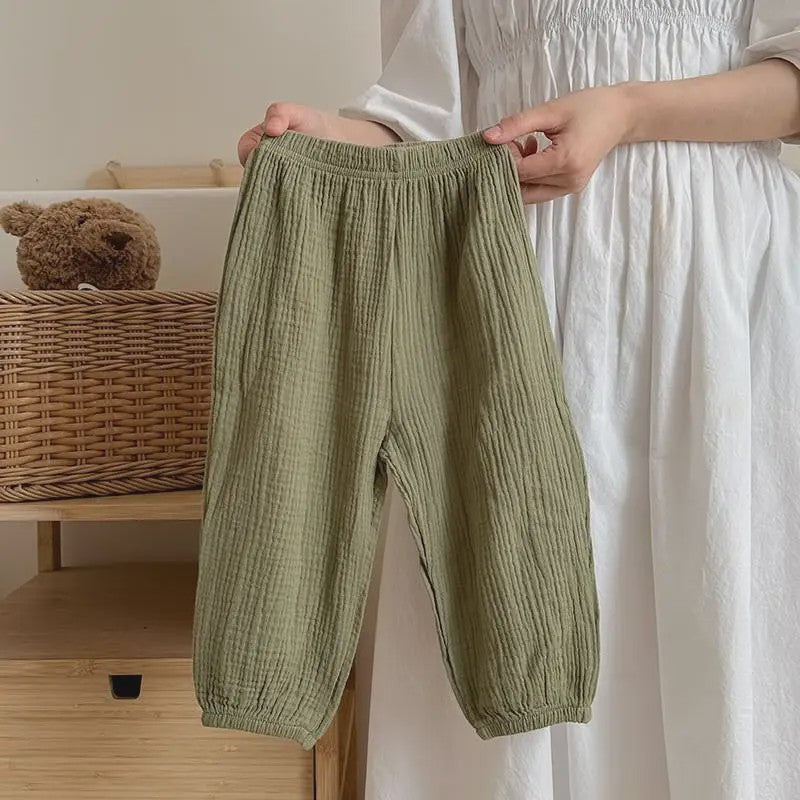 Luchtige Zomerbroek Kinderen - Dun & Losvallend, Anti-Mug & Casual Bloomers