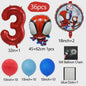 Superheld Folieballonnen Set: Spiderman, Batman, Iron Man & Captain America - Feestdecoratie
