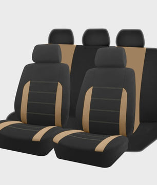 Universele Autostoelhoezen Set - Complete Bescherming voor Auto, SUV, Truck & Bestelwagen