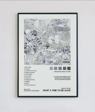 Drake Album Cover Posters - Canvas Muurdecoratie