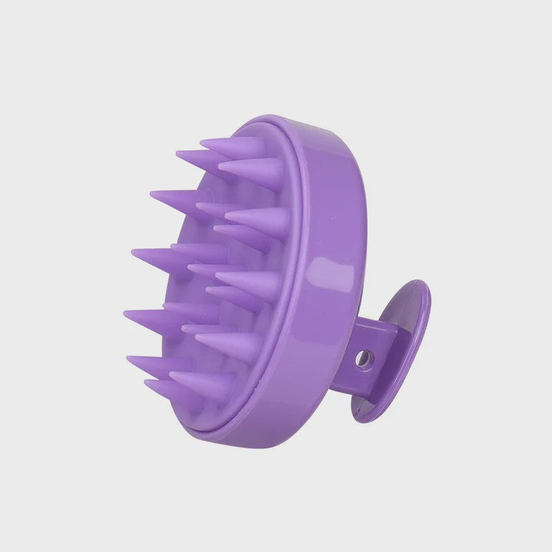 Zachte Siliconen Hoofdhuid Massager Borstel - Voor Grondige Reiniging en Ontspanning