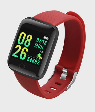 Smartwatch voor Heren & Dames: Fitness Tracker, Bericht Notificaties & Meer - Elektronisch Polshorloge