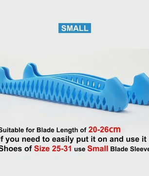 Verstelbare Schaats Blade Covers (S/L/XL) - TPU Bescherming voor IJshockey en Kunstschaatsen
