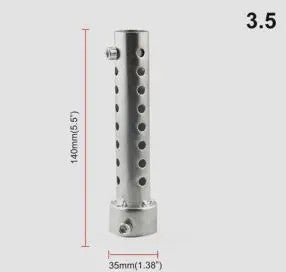Universele Motor Uitlaatdemper - Diverse Diameters (35-60mm) voor Buell Modellen