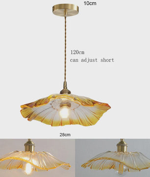 Vintage Bloemen Glazen Hanglamp - Sfeervolle Decoratie voor Woonkamer & Slaapkamer
