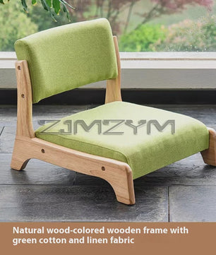 Moderne Houten Fauteuil met Ergonomische Rugleuning - Scandinavisch Design