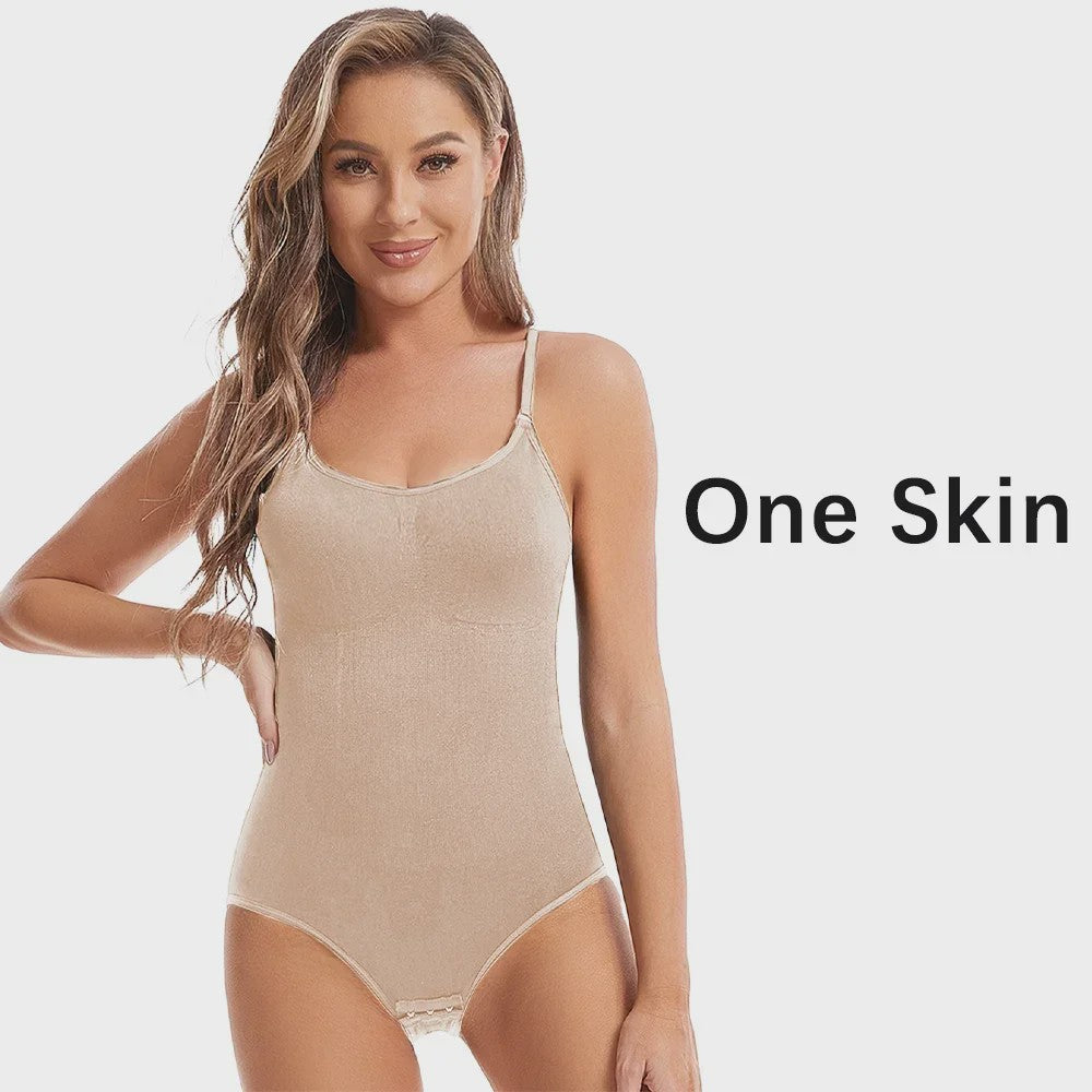 Naadloze Body Shaper met Butt Lifter & Open Kruis - Vormgevend en Corrigerend
