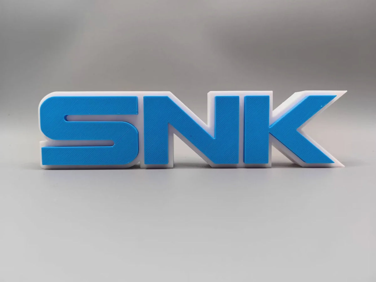 3D Geprint Logo Naamplaat voor Figuren Collectie - Video Game Thema