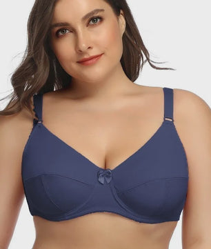 Beauwear Volle Cup Minimizer BH met Beugel - Grote Maten (36-52 D/E/F) - Zwart & Nude