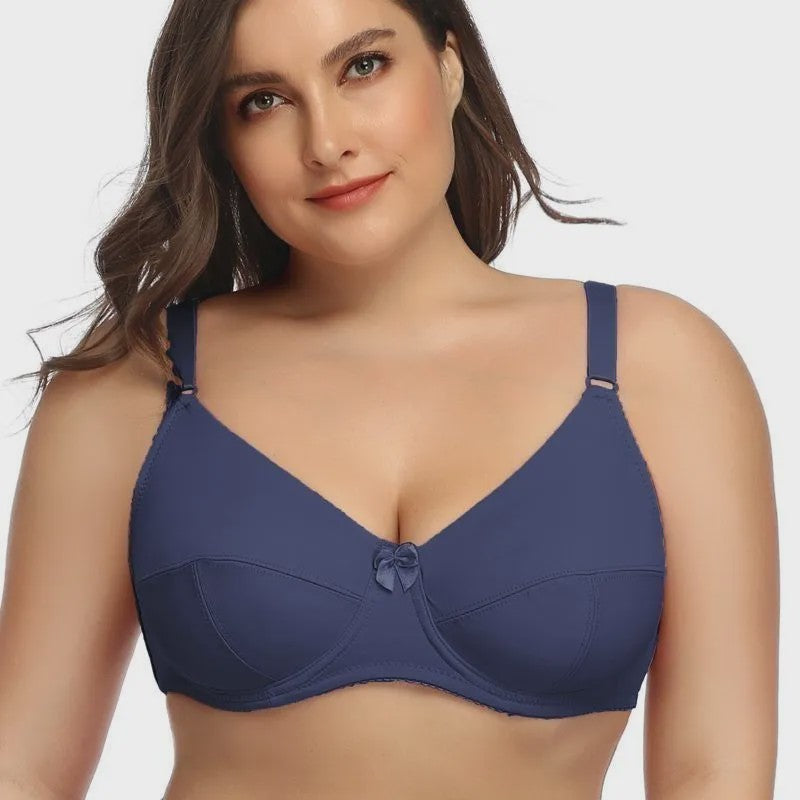 Beauwear Volle Cup Minimizer BH met Beugel - Grote Maten (36-52 D/E/F) - Zwart & Nude