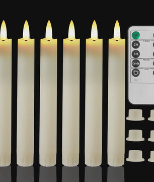 LED Flamlamp Kaarsen (6/18/24 stuks) met Afstandsbediening - Veilige Sfeerverlichting