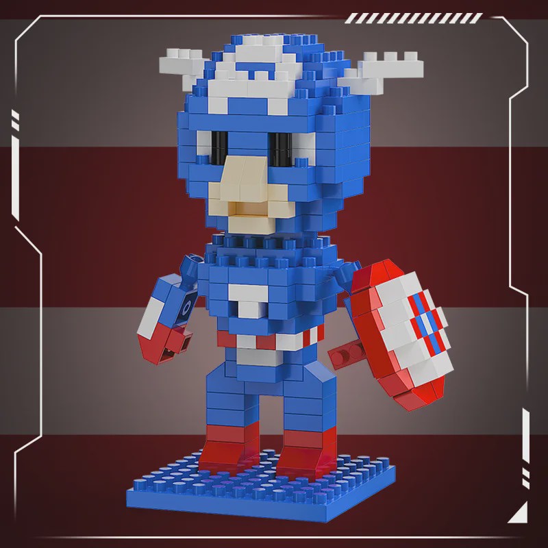 Marvel Superheld Bouwstenen Set: Deadpool, Spider-Man, Iron Man & meer - Leuk Cadeau voor Kinderen