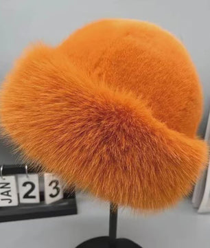 Dikke Pluche Warme Bontmuts voor Dames - Fluffy Winter Muts voor Koude Dagen