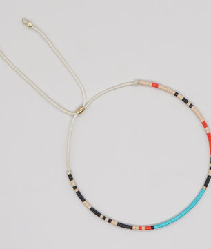Zomerse Miyuki Kralen Armband - Turquoise & Blauw - Boho & Etnisch