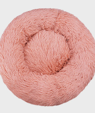 Luxe Ronde Hondenkussen - Extra Zacht & Warm Pluche Hondensofa voor Middelgrote Honden en Katten