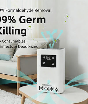 Krachtige Ozon Generator 60000mg/h - Luchtzuiveraar voor Huis, Kantoor & Auto