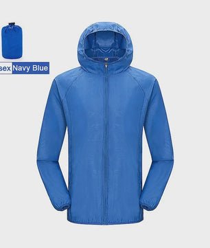 Unisex Winddichte & Waterdichte Outdoor Jas - Sneldrogend & UV-beschermend