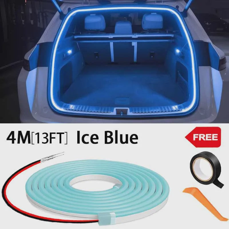 Automatisch Sensende Kofferbak LED Strip - Sfeerverlichting met Draadloze Installatie