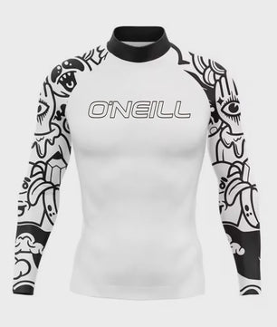 Heren Rashguard Lange Mouw - UV Bescherming Zomer T-shirt voor Surfen, Duiken & Strand