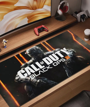 Anime Natural Rubber Gamer Office Decoration Home Mouse Pad Calls Of Duty Warzone Gaming Large Size Mouse Mat 90x40CM Mouse Pad