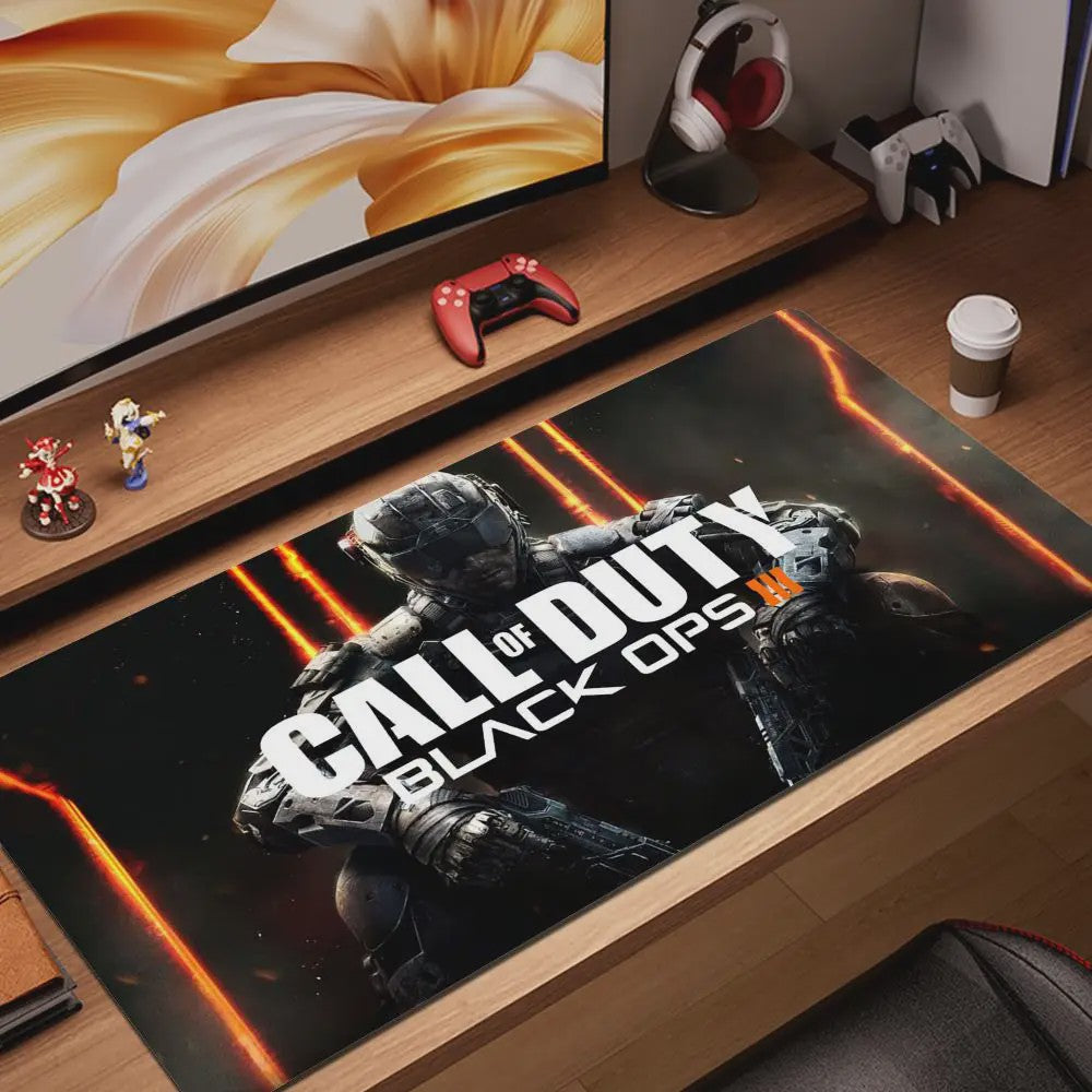 Anime Natural Rubber Gamer Office Decoration Home Mouse Pad Calls Of Duty Warzone Gaming Large Size Mouse Mat 90x40CM Mouse Pad