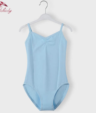 Meisjes Ballet Leotard met Bandjes - Katoen - Dans & Gymnastiek
