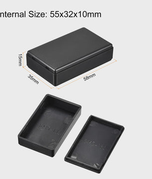 ABS Plastic Projectboxen (1-10 Stuks) - Stofdicht & Duurzaam voor Elektronica