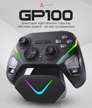 Ajazz GP100 Draadloze Game Controller - PC, PS3, Switch, iOS & Android