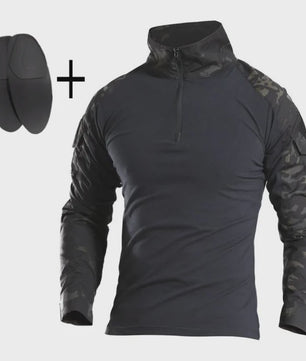 Tactisch Camouflage Uniform Set: Cargo Broek & Shirt voor Heren