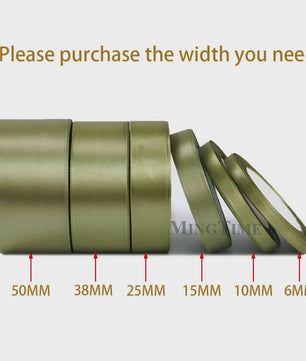 Satijnen Lint 22 Meter - Diverse Breedtes (6mm t/m 50mm) voor Decoratie & Knutselen