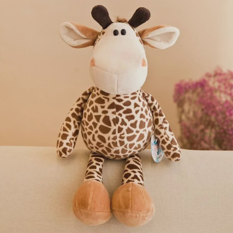 Zachte Pluche Dieren Knuffels - Jungle Dieren Leeuw, Olifant, Tijger, Aap & Meer