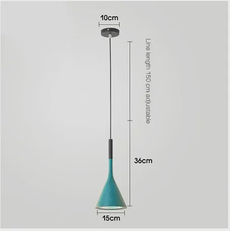 Moderne LED Hanglamp E27 Fitting - Stijlvol en Veelzijdig voor Keuken, Slaapkamer of Eetkamer