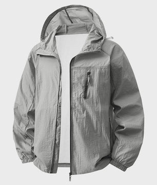 Unisex Zonnebeschermende Windjack - Lichtgewicht & Ademend voor Outdoor Avonturen