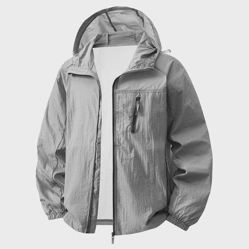 Unisex Zonnebeschermende Windjack - Lichtgewicht & Ademend voor Outdoor Avonturen