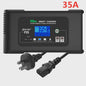 HTRC Slimme Acculader 12V/24V - Automatisch Laden & Reparatie voor Auto, Motor, LiFePO4, AGM