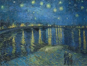 DIY Diamond Painting: Van Gogh Meesterwerken - Almond Blossoms & Starry Night