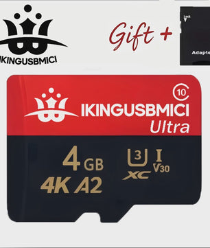 Snelle Micro SD Kaart (32GB-512GB) - U3, V30, A2 - Hoge Kwaliteit & Duurzaam