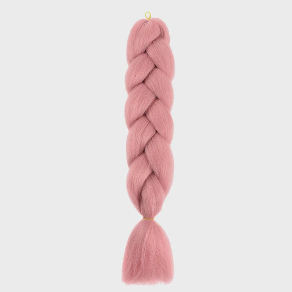 24 Inch Jumbo Braiding Hair Synthetisch Haar Ombre Crochet Braid Extensions voor Dames