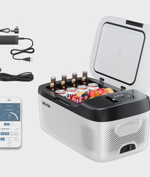 Draagbare Koelbox Vriezer 20L-55L - Compressor Koeling voor Auto, Camping & Thuis